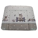 Asmi abwaschbare Wickelauflage Esel Standart 72 x 85 cm