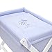Cambrass Small Bed X Wood 120 (46 x 78 cm, Blue)