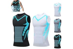 TETGSET Vest Abnehmweste, Abnehmweste, 2024 New Version Ionic Shaping Vest Für Herren