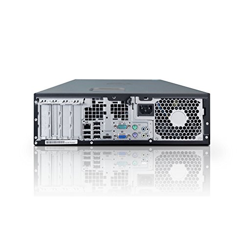 Refurbished Office PC mit 3 Jahren Garantie optional mit Win10 | HP Compaq Elite 8000 SFF Desktop PC | Intel Core 2 Duo 2.93/3.00Ghz | DDR3 1333MHz RAM | 250 GB HDD 7200 rpm | DVD ROM | Stabiles Metallgehäuse | Small Form Factor / Thin Client | 10x USB 2.0 | LAN (8GB DDR3 RAM | 2.93Ghz E7500 | Windows 10 Home) - 3