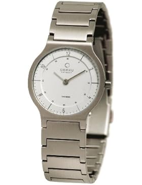 Obaku Harmony Damen-Armbanduhr XS Analog Quarz Titan 28-V133LTIST