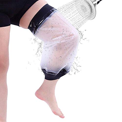 Aozzy Protège Platre Protection Étanche pour Plâtre,Adulte Les jambes et les genoux étanche,doux et confortable,blessure de blessure de protecteur de bandage pour la douche Bath