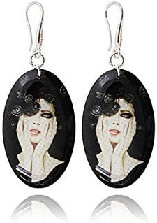 Dragon PorterTrendy Festive Sparky Dangle Earrings; Mother's Day Original Jewellery Gifts for Women (Blue)