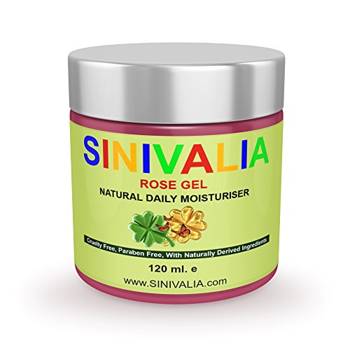 Daily Moisturiser - The Best Natural Anti-Ageing Skin Care For Dry, Oily, Sensitive Skin - Anti-Wrinkle Gel with Rose Oil - Used as Day, Night Cream for Face, Eyes, Body - For Women and Men - 120 ml.