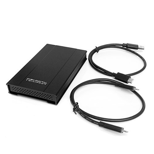 MiniPro 3.1 USB-C externes Festplattengehäuse (schwarz) - 3