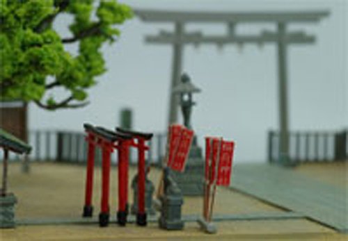Shinto Shrine (Model Train) Tomytec 213413 Building Collection N Scale|1/150