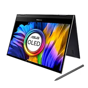 ASUS ZenBook Flip S OLED, Intel Evo Core i7-1165G7 11th Gen, 13.3-inch UHD Touch Thin and Light 2-in-1 Laptop (16GB/1TB SSD/Windows 10/Office 2019/Iris X Graphics/Jade Black/1.2 kg), UX371EA-HL701TS