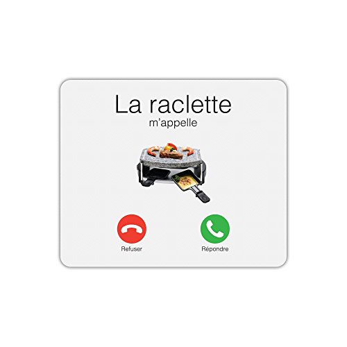 Preisvergleich Produktbild Mauspad Rechteck die Raclette mich folgt