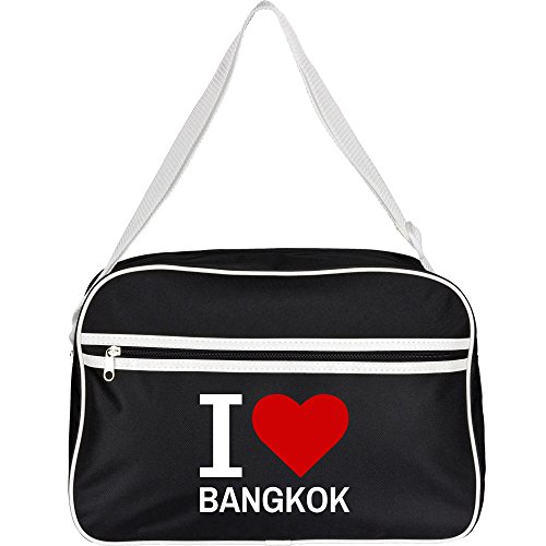 Preisvergleich Produktbild Retrotasche Classic I Love Bangkok schwarz