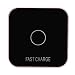 Produktbild MuSheng Qi Kabelloses Ladegerät Tragbare Mini Induktive Ladestation für Samsung Galaxy S9/ Note 8/ S8/ S8+/ S7/ S7 Edge, Qi Wireless Charger für iPhone XS Max / XR / XS/ X/ 8 (Silber)