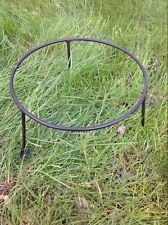 35*16(H)cm Ständer fuer Feuerschale Pflanzschale,Gartendeko Metall Schwarz