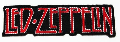 Led-zeppelin Patches 8.2x9 Cm Iron on Patch / Embroidered Patch This Appliques Are Great for T-shirt, Hat, Jean