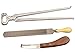 Produktbild EQUINOX Basic Farrier Werkzeug-Set, Hufraspel, Hufschneider und Hufmesser - 3-teiliges Set