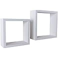 Core Products, Hudson Set Of 2 Wall Cubes - Matt White