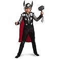 FancyDressWale Cotton Blend HTOR Avangar Costume for Kids with Hammer,Cape and Headgear (8-10 YRS) - Multicolour