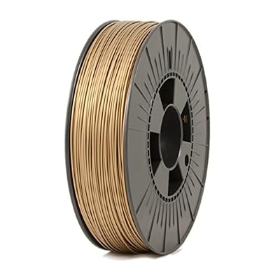 ICE FILAMENTS ICEFIL1PLA107 PLA Filament, 1.75 mm, 0.75 kg, Groovy Gold