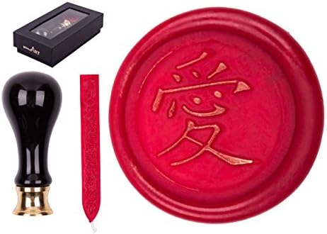 'Wax Seal Set Rimini (incl. 1 Chinese Symbol "Love Bar