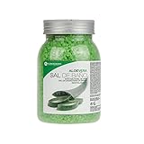 Relájate con las sales de baño aromáticas de aloe vera que reducen el cansancio y proporcionan una gran sensación de relax además de hidratar
