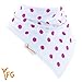 Going Dotty! Girls Spots Collection of Bandana bibs