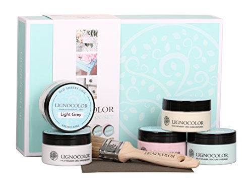 Lignocolor Old Shabby Chic Kreidefarbe Set/Box Chalky finish