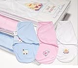 BabyTENS Baby Wickeltuch/Wickeldecke, für Mädchen oder Jungen, zum Schlafen, 0-3 Monate