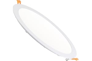 ‎LEDKIA LIGHTING LEDKIA Round 24W UltraSlim LED Panel Daylight 4000k-4500k