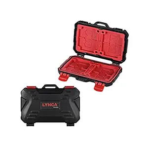 Belity KH 10 Water-Resistant CF/SD/SDHC/TF/MSD Memory Card Case Box Keeper Carrying Holder Storage Organizer 24 Slots for Sandisk Transcend Lexar Kingston