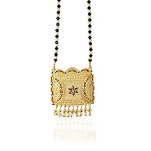 Beaded Chain Mangalsutra Necklace 