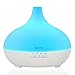Produktbild Tepoinn 300ml Aroma Diffusor Luftbefeuchter Ultraschall mit LED Farbwechsel Duftzerstäuber Humidifier Essential Oil Diffuser Purifier für Babies Kinder Haus Yoga Büro Spa - Weiß (300ml)