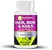 Produktbild Nahrungsergänzug für Haar, Haut und Nägel von Nutrikal - Premium Formula mit Kieselerde, MSM, Meereskollagen, Meeres-Chondroitin, Ascorbinsäure - 60 Kapseln