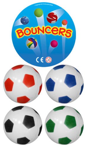 Football Bouncy Balls Lucky Dip Pinata Boys Girls Party Bag Fillers Toys (10)
