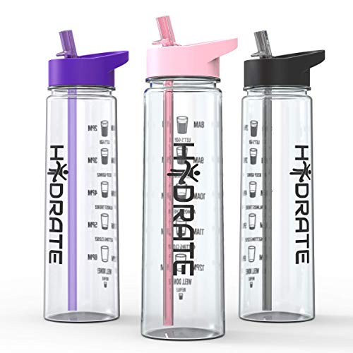 HYDRATE Motivational Bottle(Pink) HYDRATE Motivational Bottle(Pink)