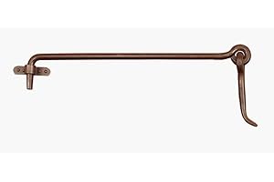 EFFEDIELLE Spranga per porta con cardine a muro colore ruggine linea"IL FORGIATO" diametro mm.18 x 650 mm. Ideale per la chiusura e la sicurezza in generale di porte e portoni in legno massello. FF 299.65