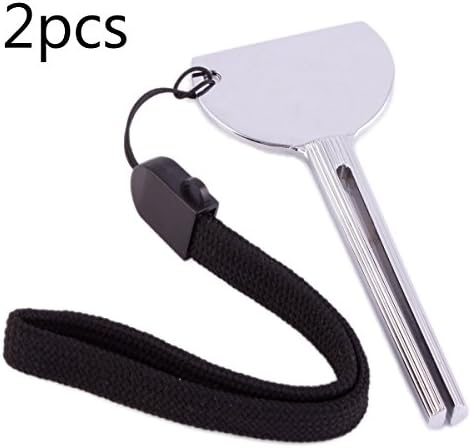2pcs of Color Tube Squeezer Keys, Salon Metal Color and Toothpaste Tube Squeezers (Pack of 2)