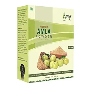 SPAG Herbals amla Indian gooseberry powder for hair growth skin and eating 120 gms