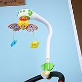 Peradix Baby Musikmobile Bettklingel Bett Hänger Musical Aufleuchten Musik 3D Biene - 7