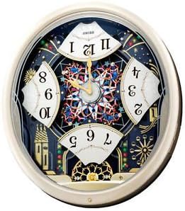 NEW! Seiko "Kaliedoscope" Melodies in Motion Pendulum Wall Clock, QXM239SRH
