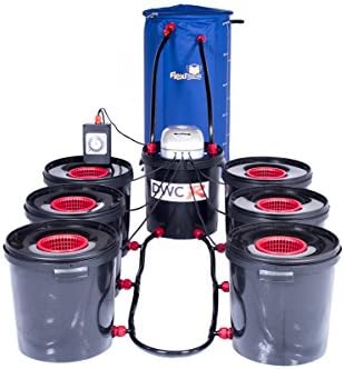 6 Pot DWC R Bubble Pot Hydroponic Deep Water Culture System