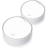 TP-Link Deco X50-PoE 2-pack, AX3000 Mbps, PoE Destekli, Dual-Band, 2,5Gbps Ethernet Portu, 150 Cihaza Kadar Bağlantı, 420 m&sup2; 