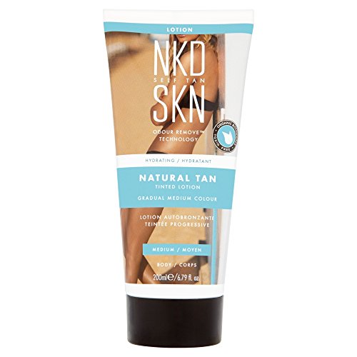 nkd SKN bronceado Natural Glow Loción, Medium 200 ml