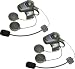 Produktbild Sena SMH5D-FM-01 Bluetooth-Headset und Gegensprechanlage mit integriertem FM-Tuner für Roller und Motorräder, Doppelpack-Set für offene Helme