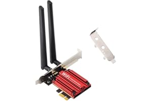 TEDAY 8774Mbps WiFi 7 Intel BE200 Pcie Wireless WiFi Adapter Bluetooth 5.4 Tri Band 2.4G/5G/6GHz Mieux Que AX210 WiFi 6E Card, Not Support AMD