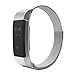 Produktbild Sansee Fitbit Charge 2 Armband,Milanese Edelstahl Uhrenarmband Für Fitbit Charge 2 Tracker (Silber, Armband für Fitbit Charge 2)