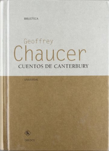 Preisvergleich Produktbild Cuentos de Cantebury (VARIOS GREDOS, Band 24)