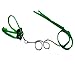 Produktbild POPETPOP Kleine Haustiere Geschirr Leine Verstellbare Reptilien Eidechsen Nylon Harness Leine 1,2 M (Hellgrün)