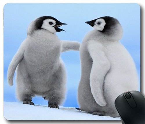 Cute Penguin H21M9G Mouse Pad/Mauspad,Beautiful Mouse Mat