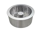 cesta quemador pellets precios Medidas (L x P x H): 25 x 25 x 12 cm