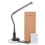 Sunix 6W 24 LED Klemmleuchte, Dimmbar Bettleuchte, LED Tischlampe, LED Leselicht USB-Kabel Inklusive, Touch-Steuerung, LED Leselampe für Schlafzimmer Büro - 7