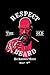 Produktbild Respect the old Beard He Knows More than you: Notizbuch / Tagebuch für Fans von Totenkopf, Bart  und Repekt, zum Notieren, Journaling und Skizzieren von Ideen, ca. A5 (6x9), liniert, 120 Seiten