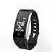 Price comparison product image GanSen Free API smart wristband S2, directly factory fitness tracker with api, smart watch with heart rate monitor @black